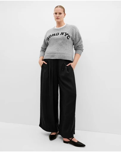 City Chic - Alana Relaxed Wide Leg Pant