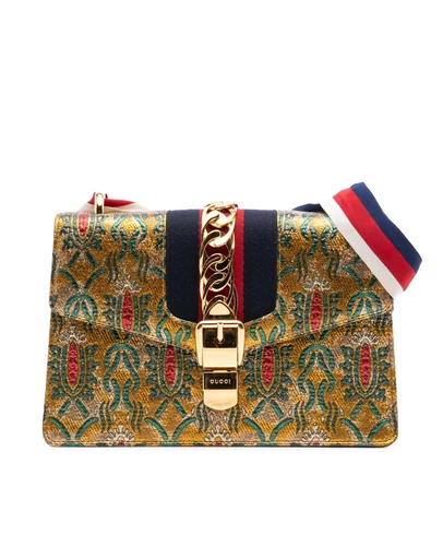 Pre-Loved by Azura Reborn - Pre-Loved Small Canvas Brocade Sylvie Satchel