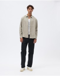 AERE - Euro Resort Linen LS Shirt
