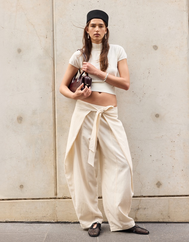Minima Esenciales - Ives Wrap Draped Pants