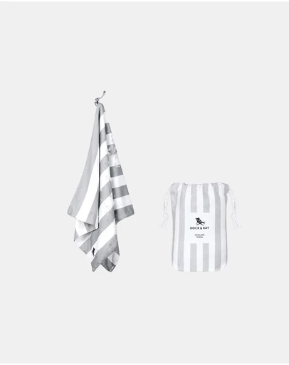 Dock & Bay - Cooling Towel Cabana Collection Goa Grey