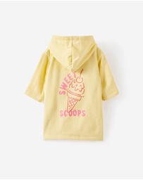 Cotton On Kids - Baby Zip Through Hooded Towel