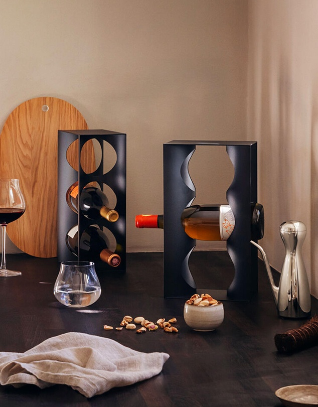 Georg Jensen - Alfredo Wine Rack, Midnight Black