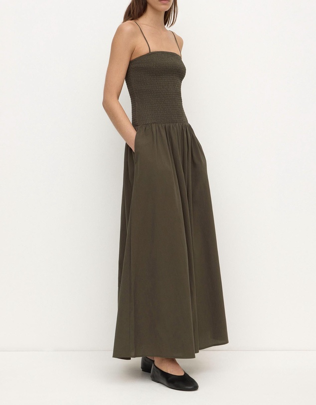 Assembly Label - Connie Cotton Shirred Dress