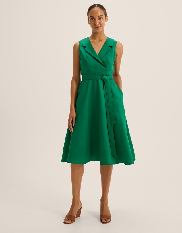 Review - Oleander Sleeveless Shirt Dress