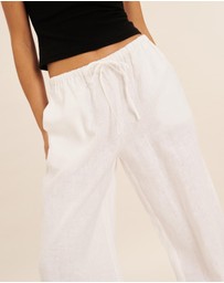 AERE - Marleigh Linen Relaxed Pants