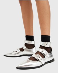 AllSaints - Susan Buckle Shoes - Women's