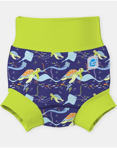 Splash About - Happy Nappy™ & Liners Bundle - Turtle Tide