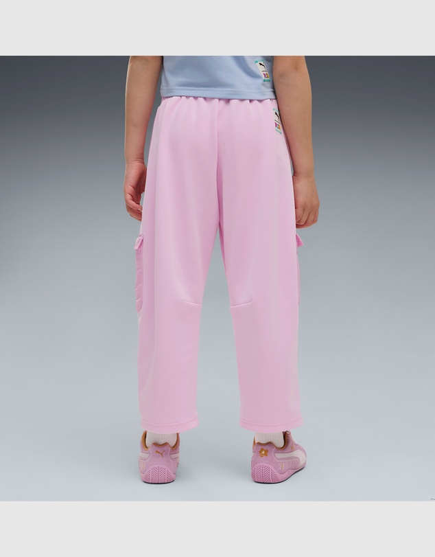 Puma - x DORA THE EXPLORER T7 Relaxed Barrel Pants - Girls