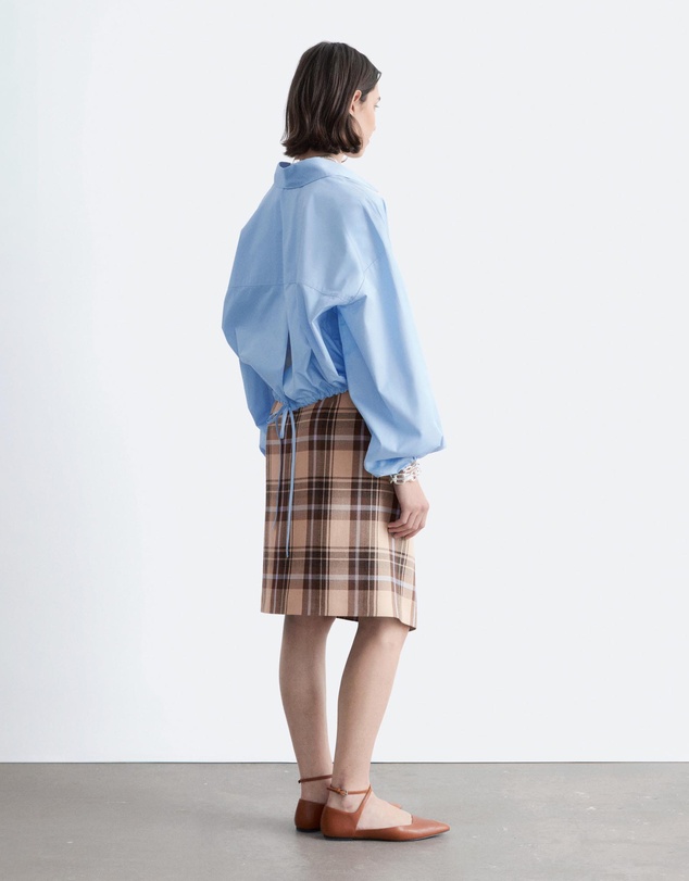 & Other Stories - Cropped Drawstring Shirt