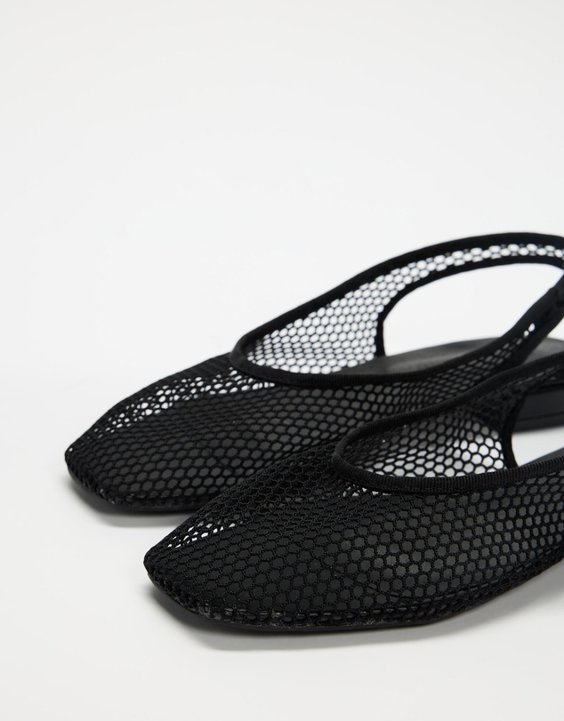 Atmos&Here - Sami Mesh Slingback Flats