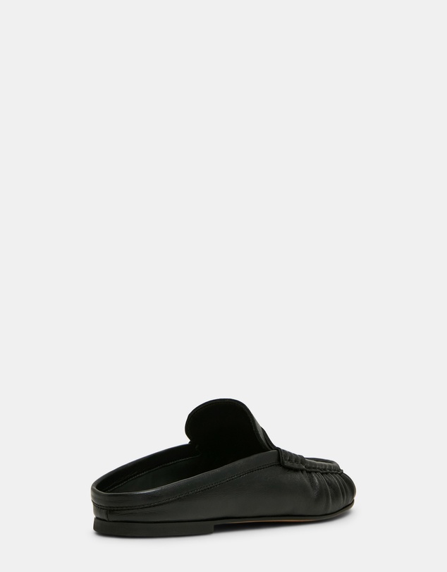 Steve Madden - Rafe Black Leather Loafers