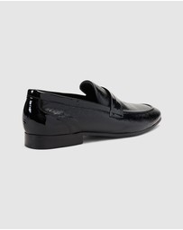 Politix - Patent Saffiano Texture Loafers