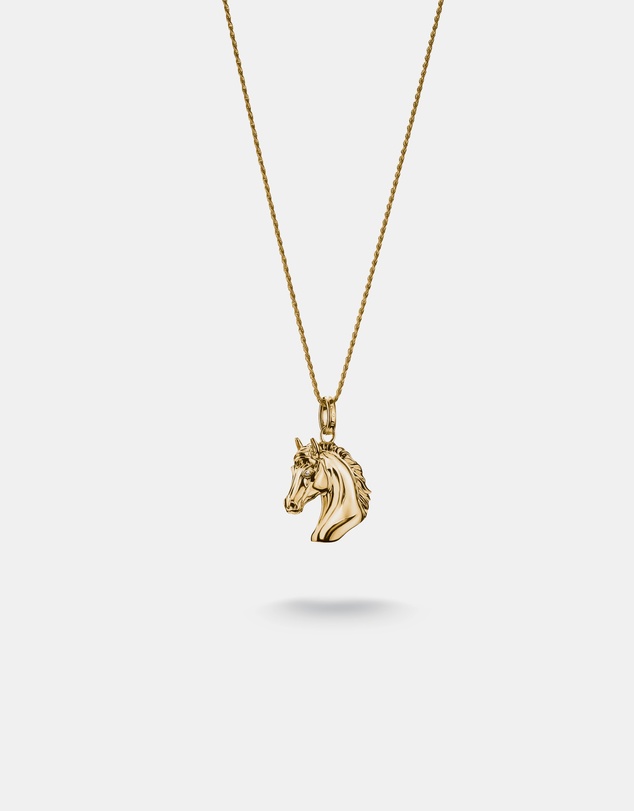 THOMAS SABO - THOMAS SABO Horse Head Necklace with Zirconia