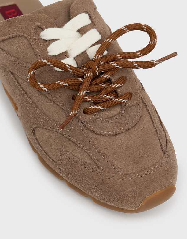 Betts - Axe Suede Leather Mule Sneakers