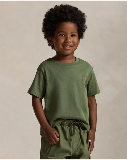 Polo Ralph Lauren - Cotton Jersey Crewneck Tee - Kids