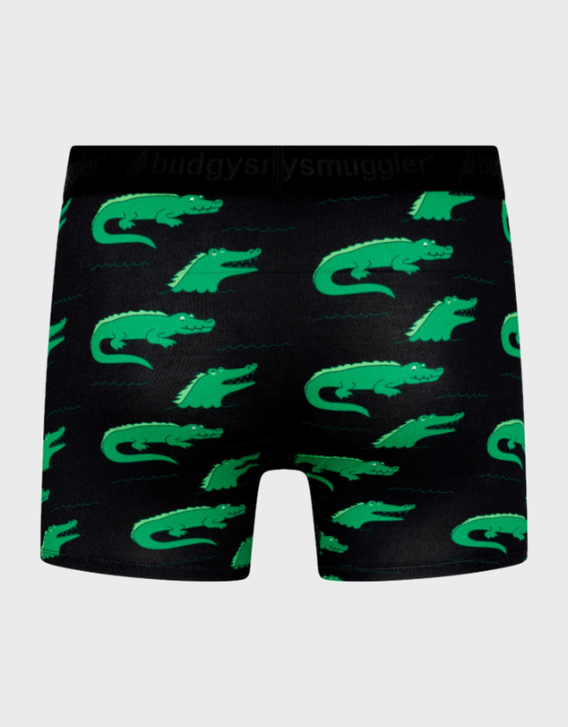 Budgy Smuggler - Men's Underwear Trunks in Black Crocs