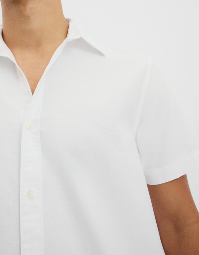 Country Road - Short Sleeve Relaxed Good Earth Cotton Oxford Shirt