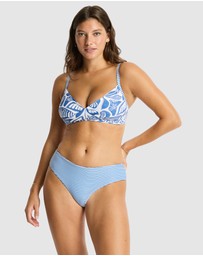 Sea Level Australia - Reef Reversible Mid Bikini Pant