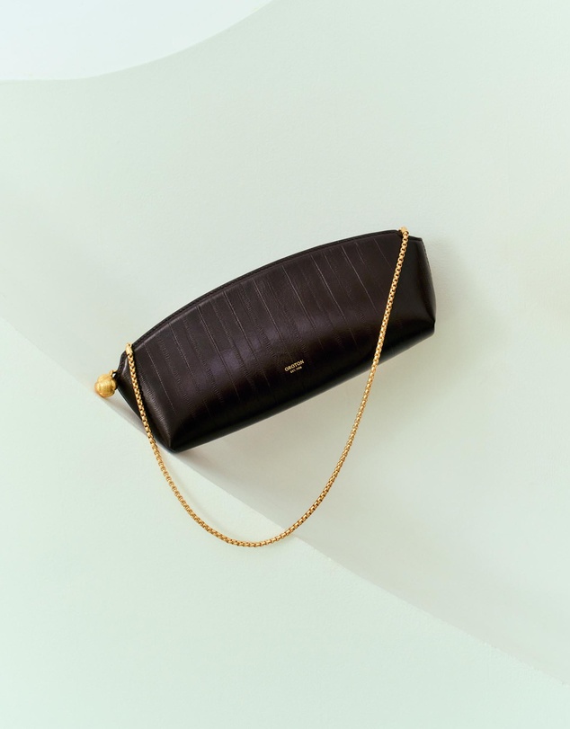 Oroton - Naia Textured Clutch