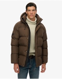 Superdry - Hooded 5 Baffle Sports Puffer