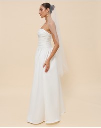 CHANCERY - Hazel Drop Waist Strapless Gown