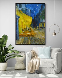 Inka Arthouse - Cafe Terrace by Van Gogh Art Print