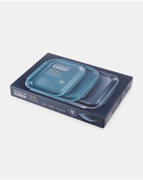 Joseph Joseph - Nest™ Bake 3-Piece Non-Stick Baking Tray Set with Easy-Pull Handles