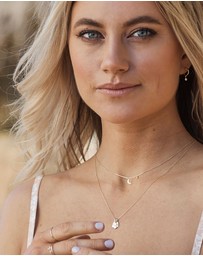 Luna Rae - Solid Gold - Luna Diamond Necklace