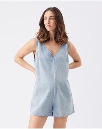 Ripe Maternity - Fenix Denim Playsuit