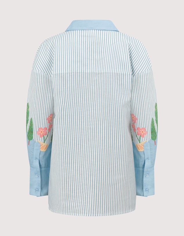 SMWR. by The Somewhere Co - Swan Lake Oversized Long Sleeve Shirt