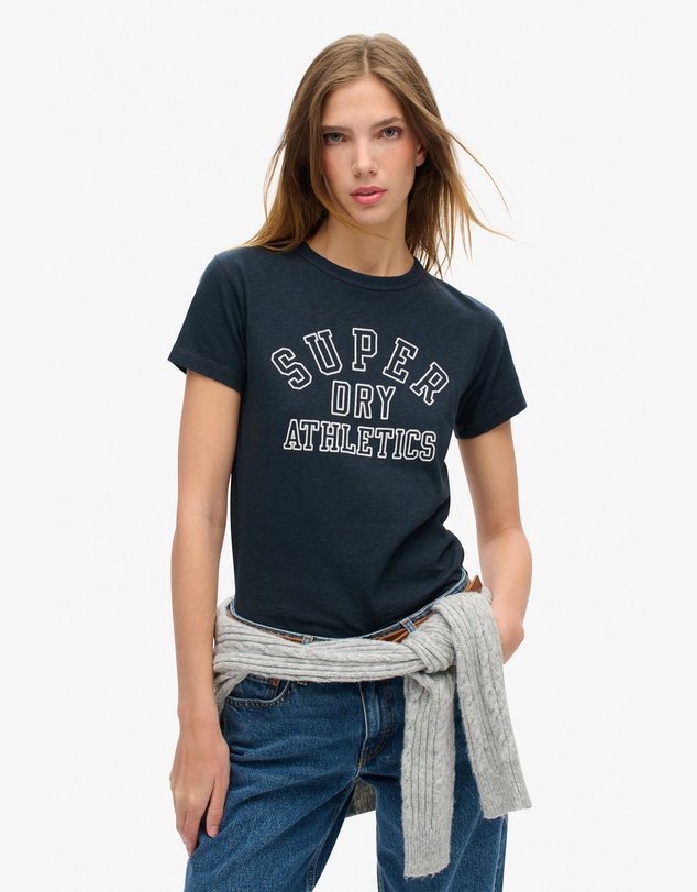 Superdry - Athletic Graphic Fitted Slim Fit Tee