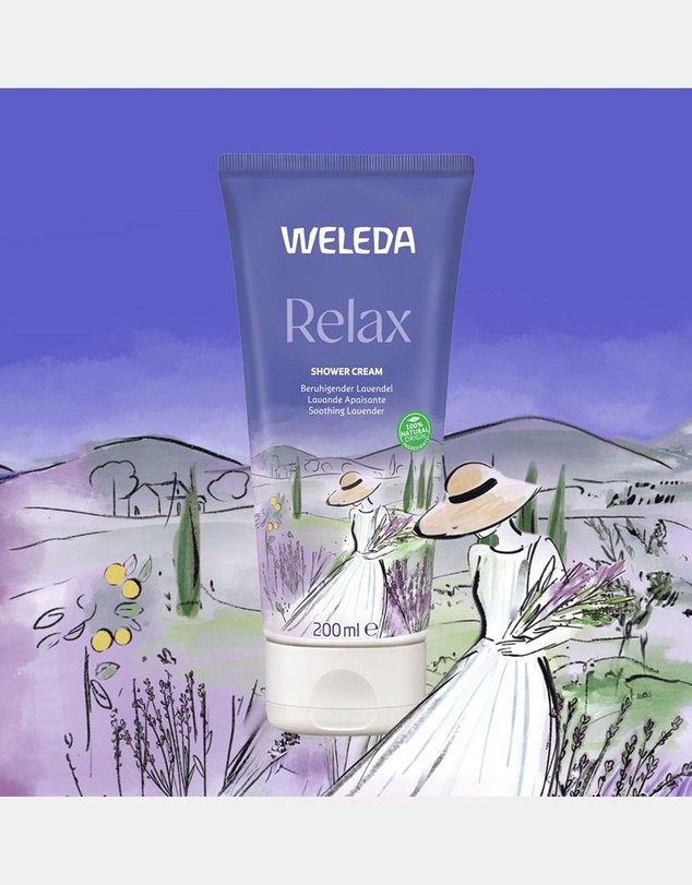 Weleda - Relax Shower Cream - Lavender
