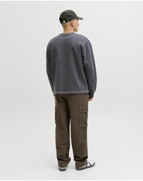Jack & Jones - Jcoclub Stitch Sweat Crew Neck