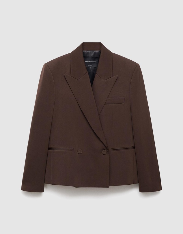 M.N.G - Double-Breasted Suit Jacket