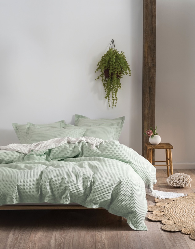 Linen House - Deluxe Waffle Quilt Cover Set