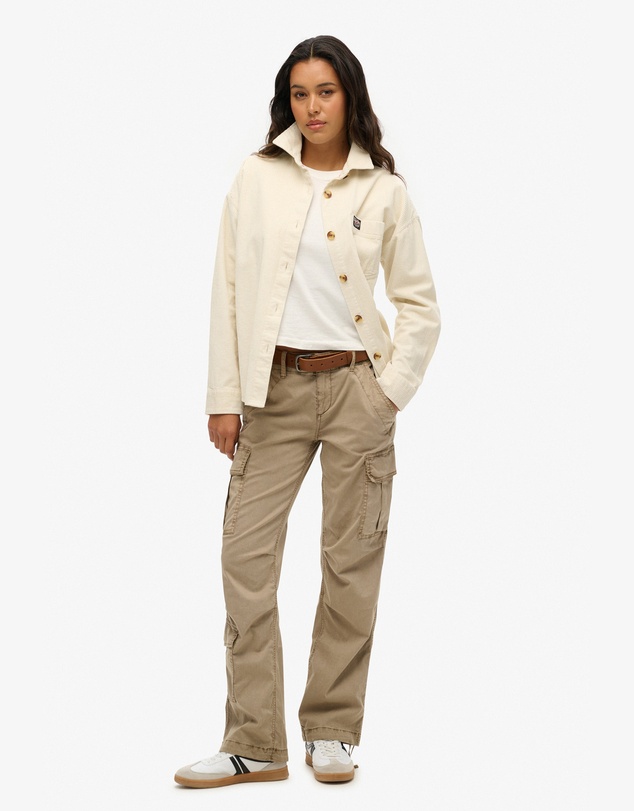 Superdry - Low Rise Straight Cargo Pant