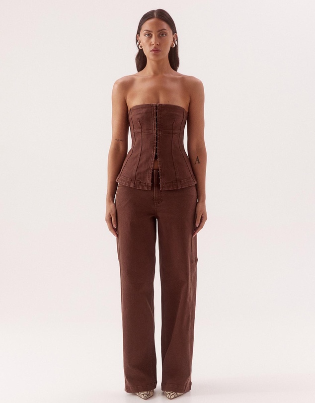 SOVERE - Dakota Denim Bodice