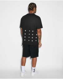 Ksubi - All Day Biggie Ss Tee Jet Black