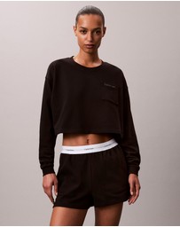 Calvin Klein - Logo Cotton Jersey Shorts