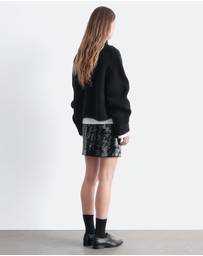 & Other Stories - Cropped Turtleneck Jumper