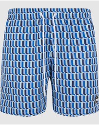 Urban Classics - Pattern Swim Shorts