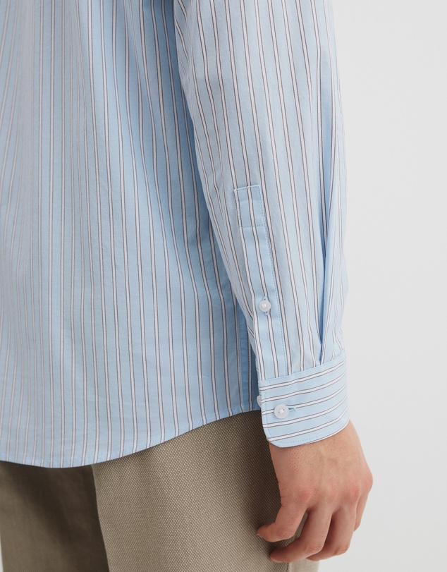 Country Road - Slim Fit Cotton Stretch Stripe Shirt