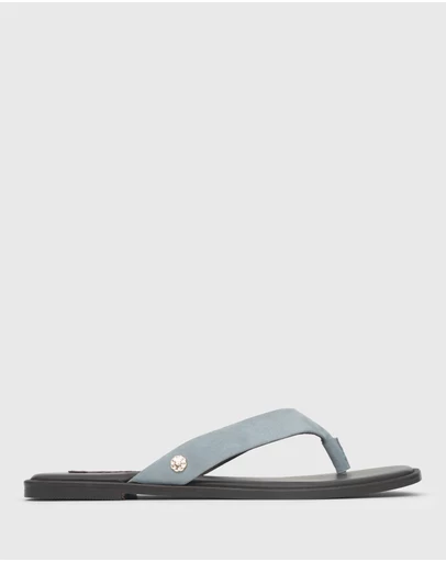 Betts - Sophia Leather Thong Sandals