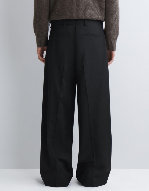 COS - Pleated Wool Relaxed-Fit Wide-Leg Trousers