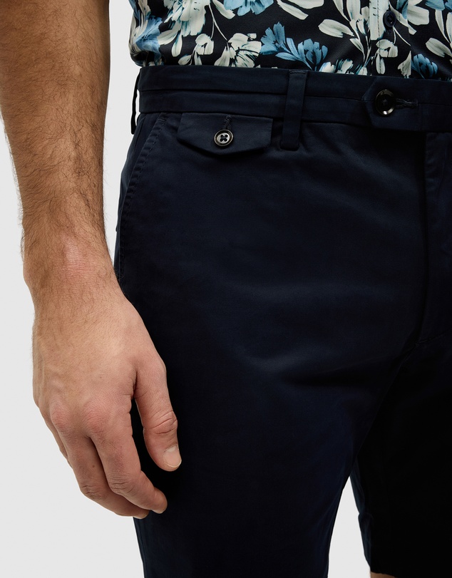 Politix - Slim Stretch Cotton Stretch Chino Short