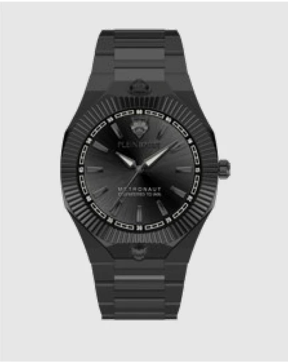 Plein Sport - PLEIN METRONAUT 42mm Black Dial and Black bracelet