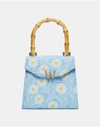 Wolf - Wolf Evie Collection Small Bag with Sky Daisy Print