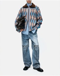 Andersson Bell - Custom-Like Printed Denim Pants - Unisex
