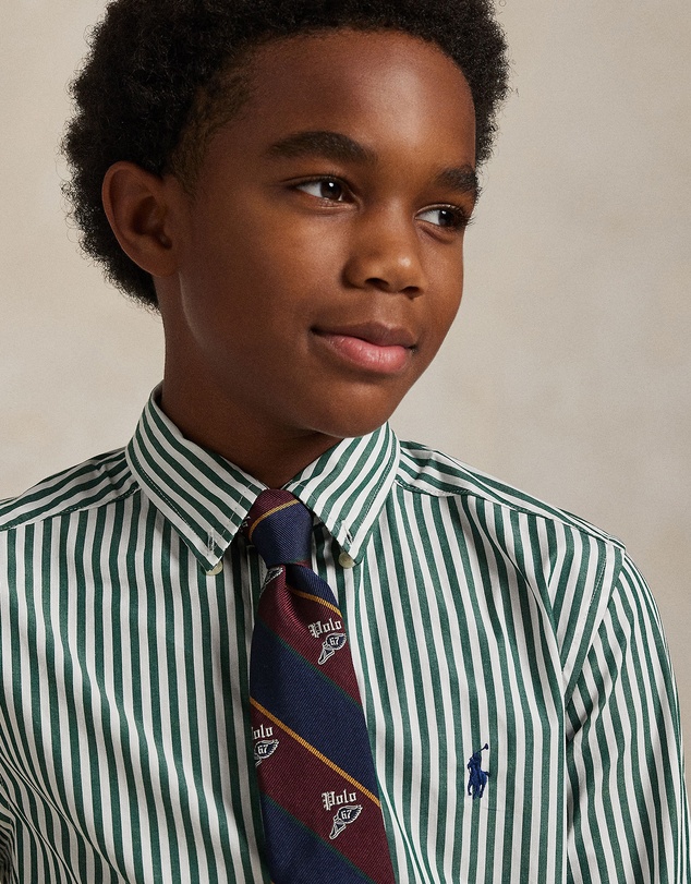 Polo Ralph Lauren - Striped Cotton Poplin Shirt - ICONIC EXCLUSIVE - Teens